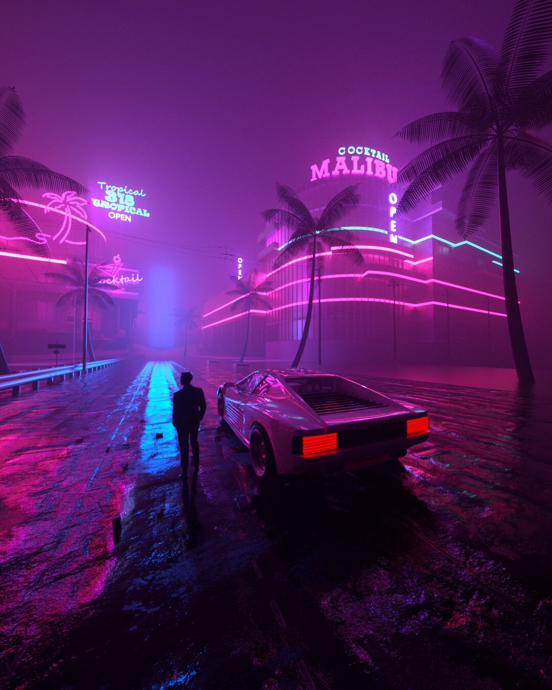 Synthwave Artworks.