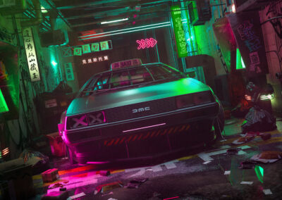 Cyber De Lorean