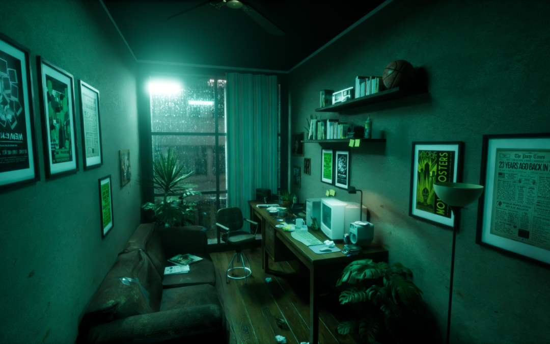 The window